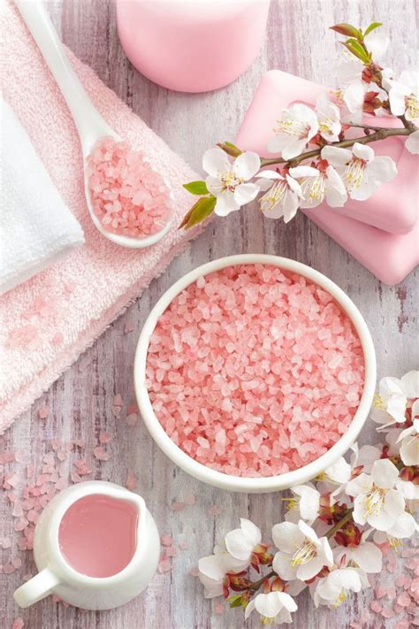 Himalayan Salt Bath Benefits Blush Pink Pastel Pink Aesthetic Pink