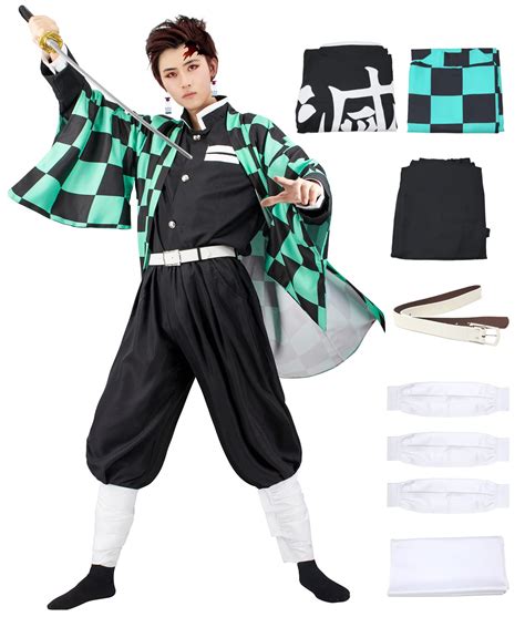 Kimetsu No Yaiba Tanjiro Cosplay Ubicaciondepersonascdmxgobmx