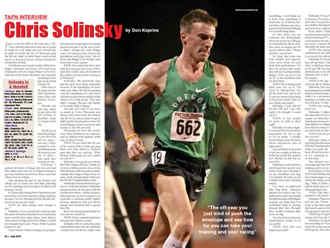 Tandfn Interview Reboot — Chris Solinsky July 2010 Track And Field News