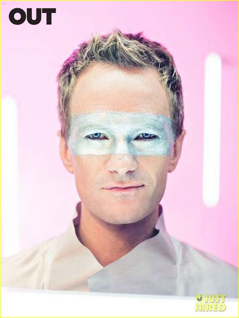 neil patrick harris shirtless and covered in glitter for out mag photo 3069940 magazine