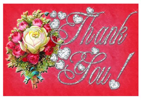 Thank You Rose Bouquet Free Flowers Ecards Greeting Cards 123 Greetings