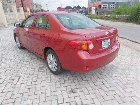Sold Neat Toyota Corolla 08 N275m Negotiable Autos Nigeria