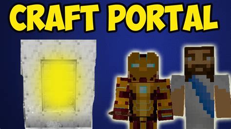 Minecraft Heaven Mod How To Make Portal 2023 Youtube