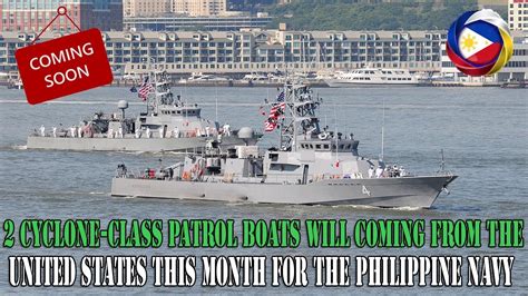 2 Cyclone Class Patrol Boats Will Coming From The United States This