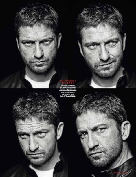 Gerard Butler For Gq Russia Oh Yes I Am