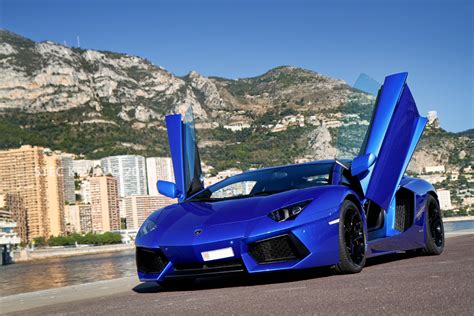 16 Best Blue Lamborghini Aventador Hd Wallpapers Sonijem