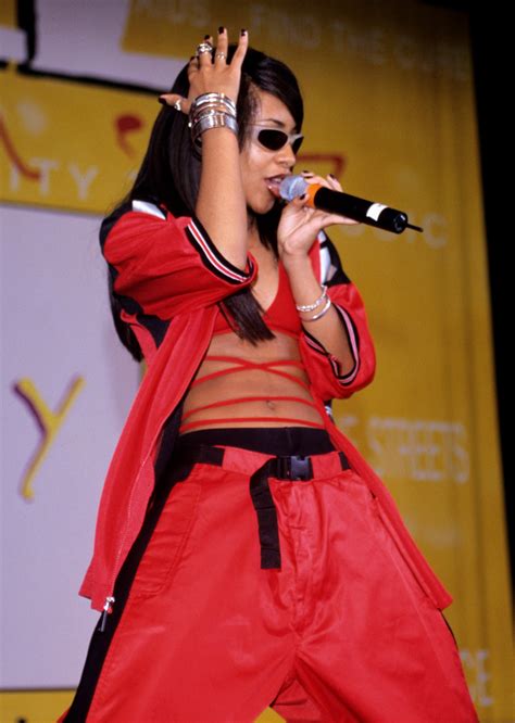12 throwback photos of aaliyah s iconic style essence