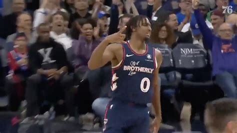 Tyrese Maxey Paid Homage To James Harden After 4th Quarter Shot