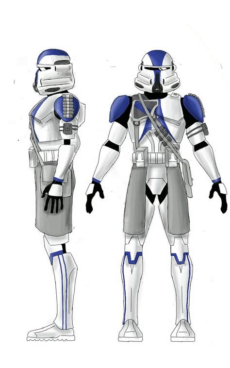 501st Legion Airborne Trooper Star Wars Clone Wars 501st Legion