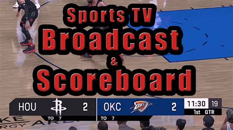 How To Install Sports Tv Broadcast And Scoreboards By Santicruyff Nba K Youtube