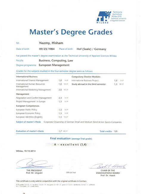 Pdf Master Grades Dokumentips