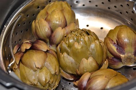 Cuisson des artichauts au cookeo