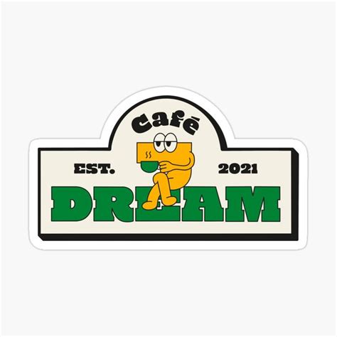 Nct Dream Cafe 7 Dream Sticker By Chxlli In 2021 Nct Logo Nct Dream Nct