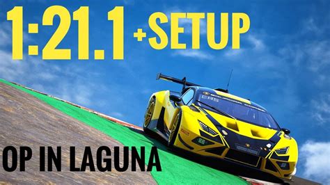 OP Car For Laguna Seca ACC HOTLAP SETUP Lamborghini GT3 Evo 2 1 21 1
