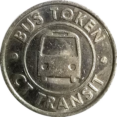 Bus Token Ct Transit États Unis Numista