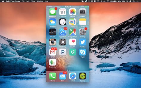 Record the entire screen click in the onscreen controls. How to Record iPhone Screen with Mac OS X and QuickTime