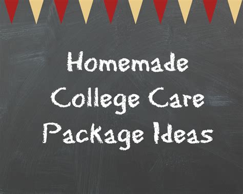 Homemade College Care Package Ideas Mr Foods Blog