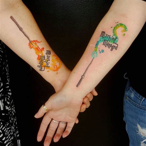 The best aspect of getting a harry potter series concept tattoo is that almost any theme raised in the films, the fantastic beasts offshoot, or the original jk rowling novels can be turned into body art provided the wearer and tattoo artist can get in sync with the design and application Pin on Tattoo