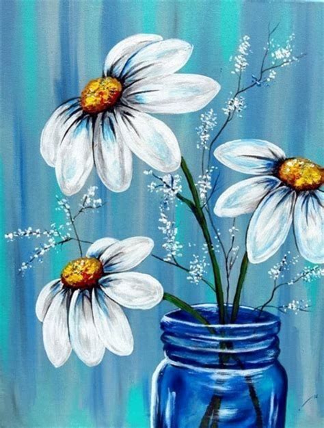 40 Easy Acrylic Painting Ideas For Beginners To Try Feminatalk