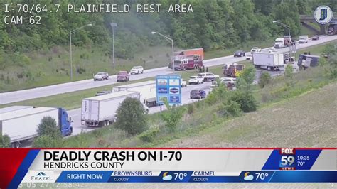 1 person dead following fatal 7-vehicle crash on I-70 EB – Fox 59