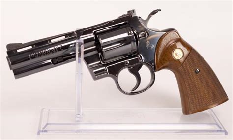 Sold At Auction Colt Python 357 Magnum Ctg Revolver 4 Barrel