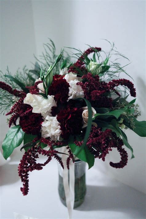 Get the best deal for unbranded silk rose wedding bouquets from the largest online selection at ebay.com. Burgundy and white wedding | a bridal bouquet with ...