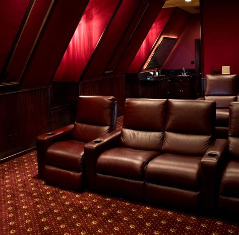 Frisco Media Room Traditional Home Theater Other By T Moon