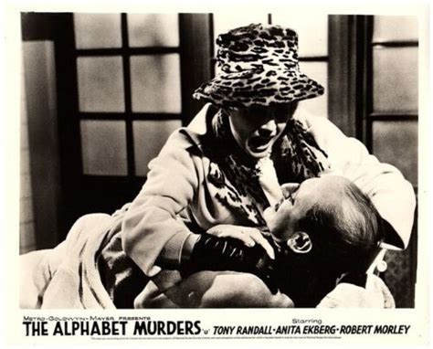 The Alphabet Murders 1965 Anita Ekberg Attacks Tony Randall 11x14 Photo