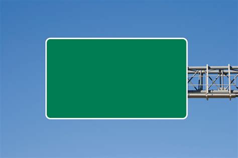 Empty Highway Sign Stock Photo Download Image Now Istock