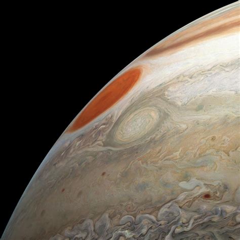 Junos Latest Flyby Of Jupiter Captures Two Massive Storms
