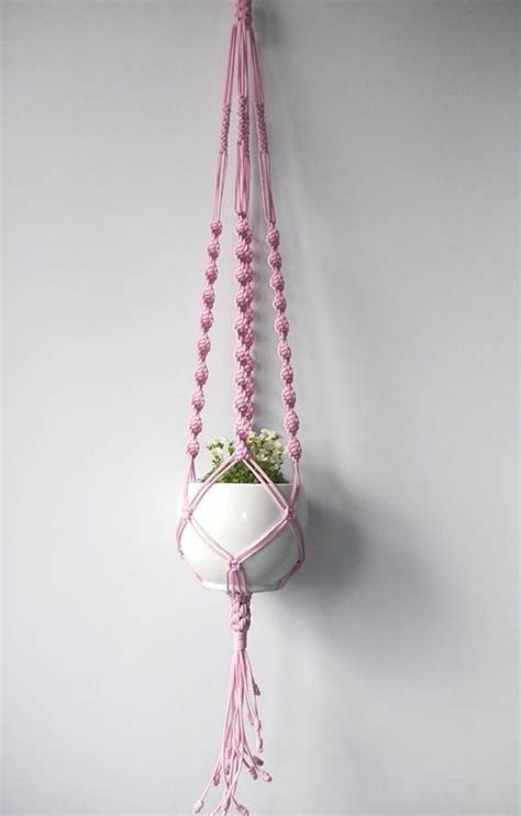 Tuto Suspension En Macramé Crochet Plante Suspendue Supports Pour