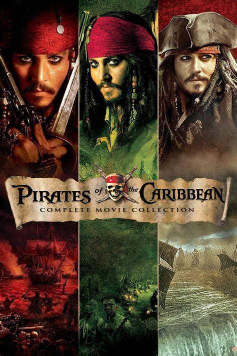 Pirates Of The Caribbean Collection Poster