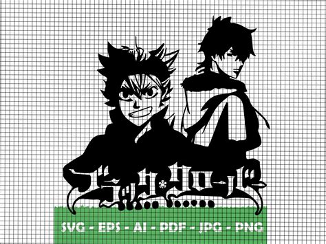 Anime SVG Datei Download Manga SVG Instant Download | Etsy