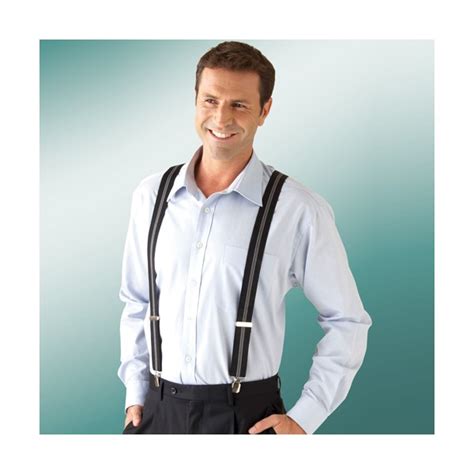 Les bretelles larges sont plus adaptées aux hommes forts. Bretelles homme noires, une excellente idée de cadeau