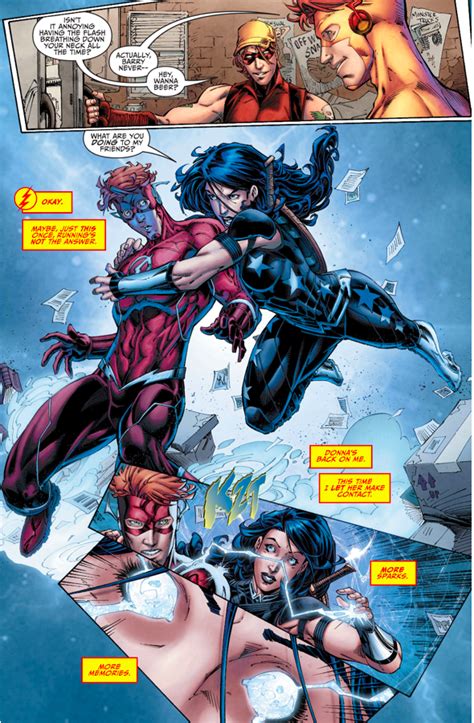 The Titans Remember Wally West Rebirth Comicnewbies