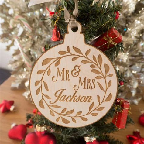 Custom Name Ornament With Personalized Christmas Ornament Custom
