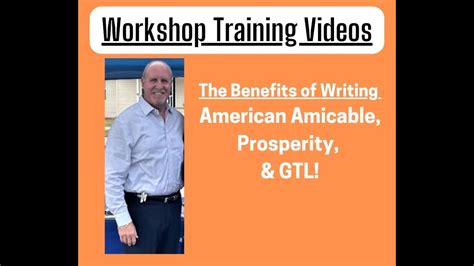 The Benefits Of Writing American Amicable Prosperity And Gtl Youtube