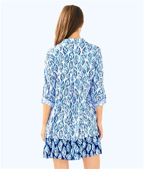Lilly Pulitzer Womens Lillith Tunic Dress In Blue Lyst