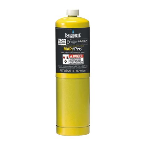 Bernz O Matic Map Pro Disposable Gas Cylinder Bromic