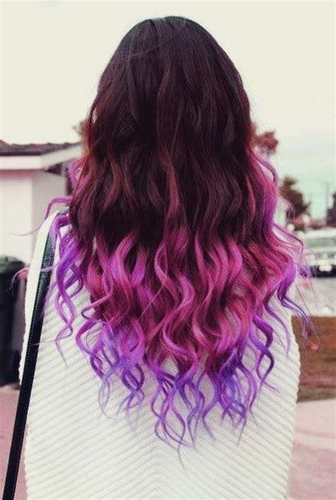 Pin By Alisha Serv On Makeup In 2020 Purple Ombre Hair Hair Styles