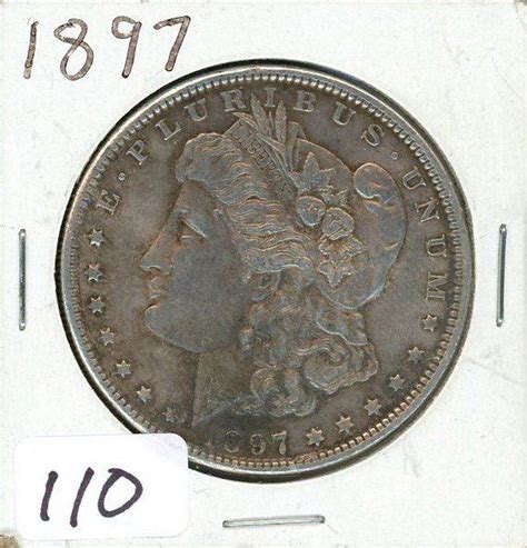 One Dollar Coin Usa 1897 Morgan Silver