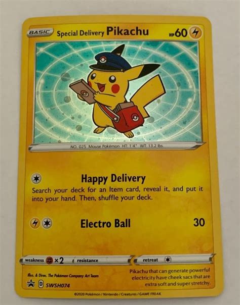 Special Delivery Pikachu Pokemon Promo Kaufen Auf Ricardo