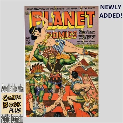 Fantastic Comic Fan On Twitter Planet Comics Started As The 1st