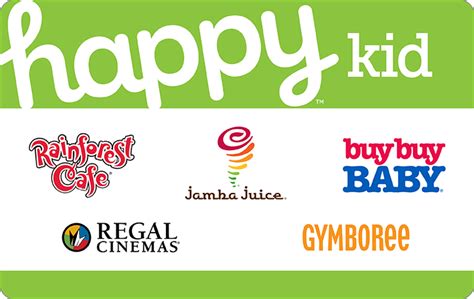 Plus, our gift cards have no additional processing fees. Giftcardmall.com: 15% off Happy Kids Gift Cards wyb $50+; 10% off Happy Lady/Happy Teen/Happy ...