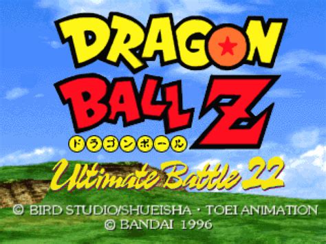 Super but?den series comes to the playstation in this 2d fighting game based on the dragon ball z anime. Descargas PSX: Dragon Ball Z - Ultimate Battle 22