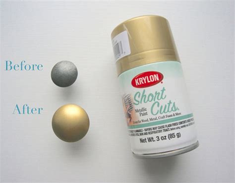 Gold Leaf Metallic Leafing High Gloss Spray Paint Gilding Golden Metal