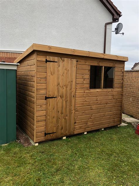 Standard Pent Shed 7x5 Anchor Timber Buildings
