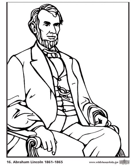 We honor him on presidents day in february for all of the great things he had done. Bluebonkers : US Presidents coloring pages - President ...
