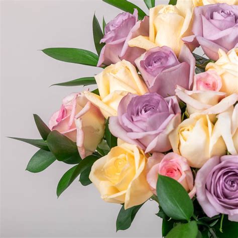 Flowerist Beautiful Bouquet Of Pastel Roses From 59