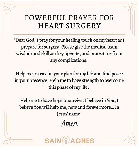 7 Prayers For Heart Surgery Catholic Prayers With Images